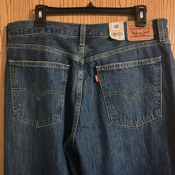 Levi’s Womens Low Pro Straight Leg Denim Jeans - Picture 6 of 9